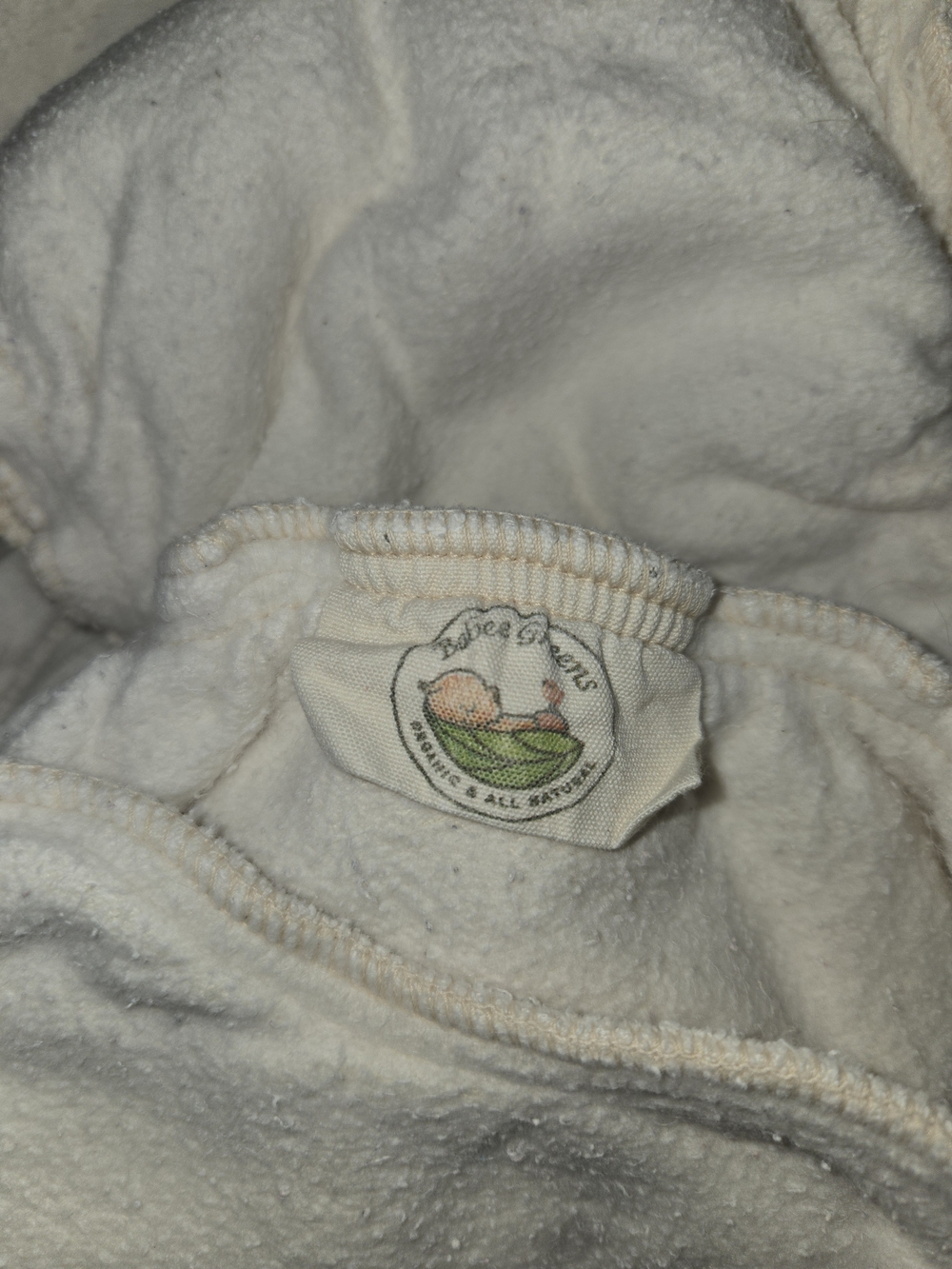 2 Babee Greens 100% Cotton Fitted Cloth Diapers One Size